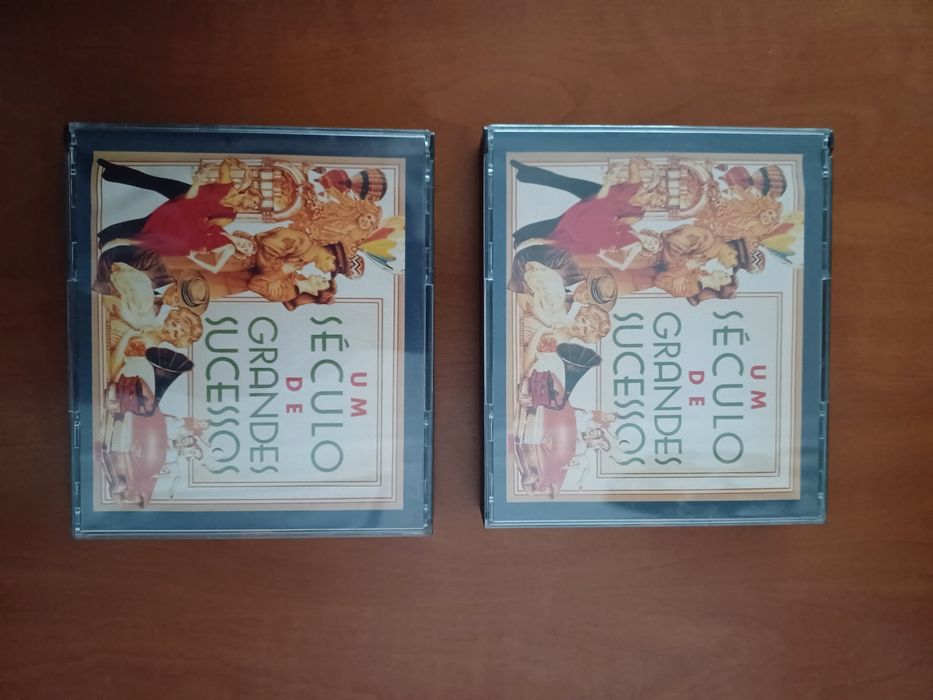 Coleção de 5 CD's "Um Século de Grandes Sucessos" das Selecções