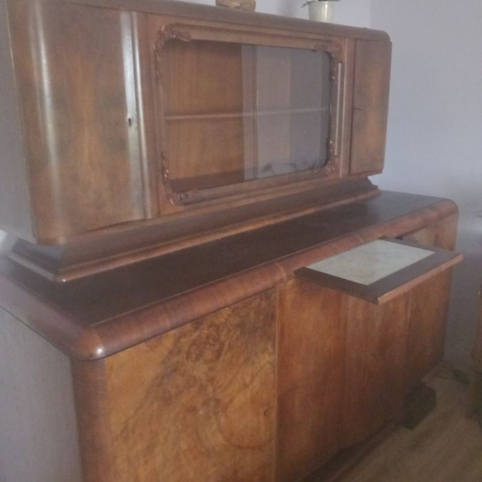 Zestaw starych mebli lata 60