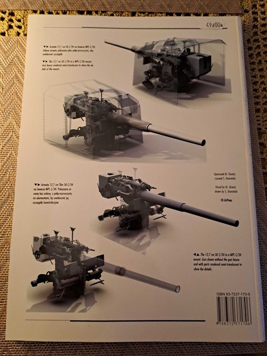 Niemiecka Artyleria Okrętowa Vol II. M Skwiot