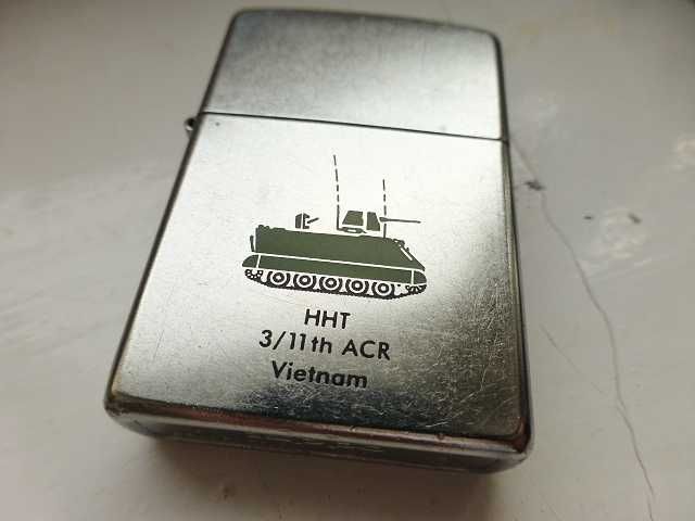 Super Zippo Wietnam Weteran Replika 3/11 ACR US Army Grawer