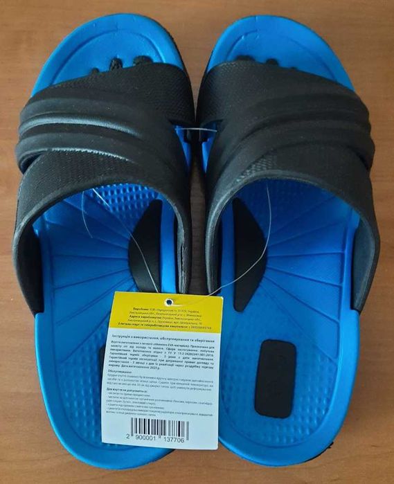 Нові шльопанці 38-39 розмір