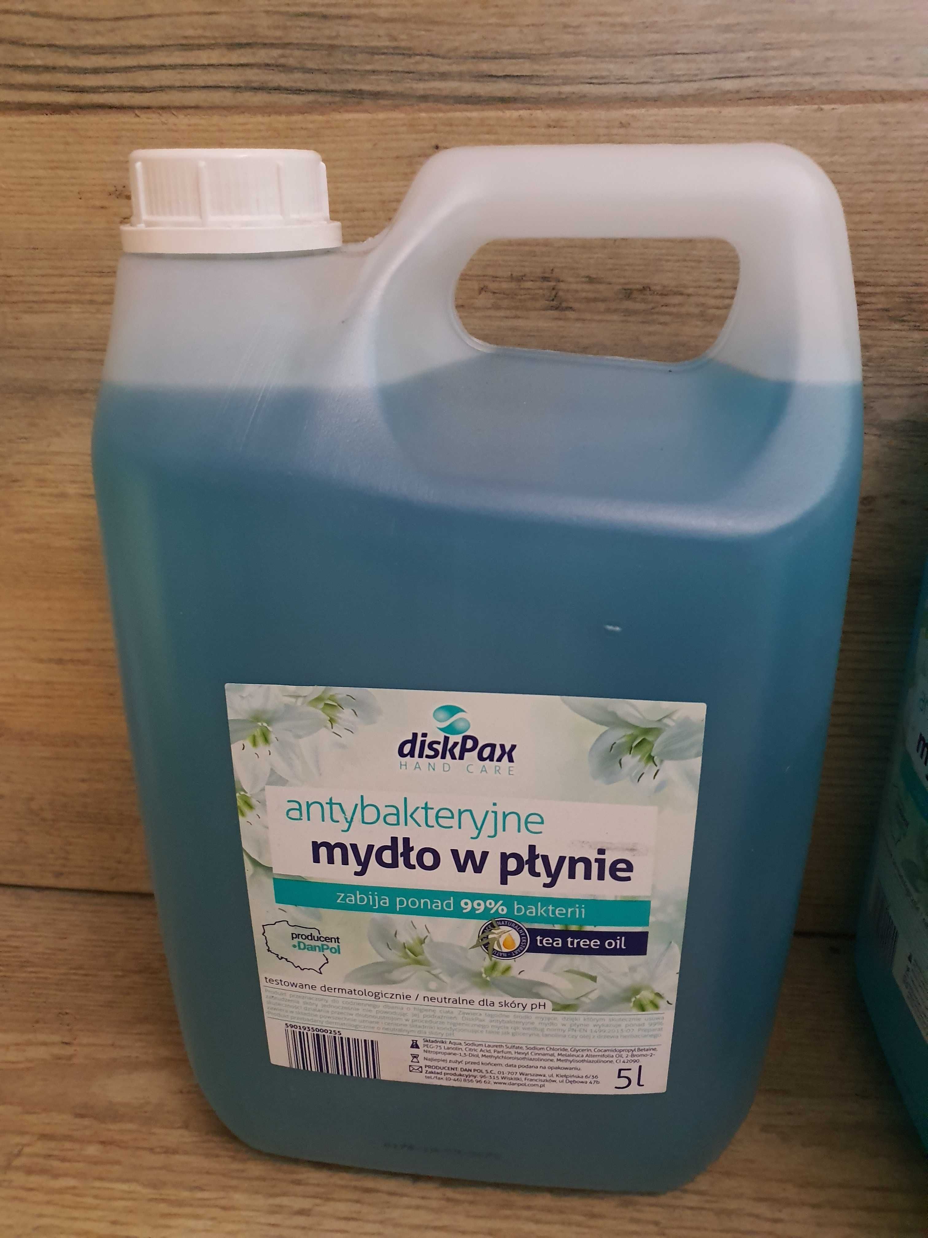 Antybakteryjne mydło w płynie