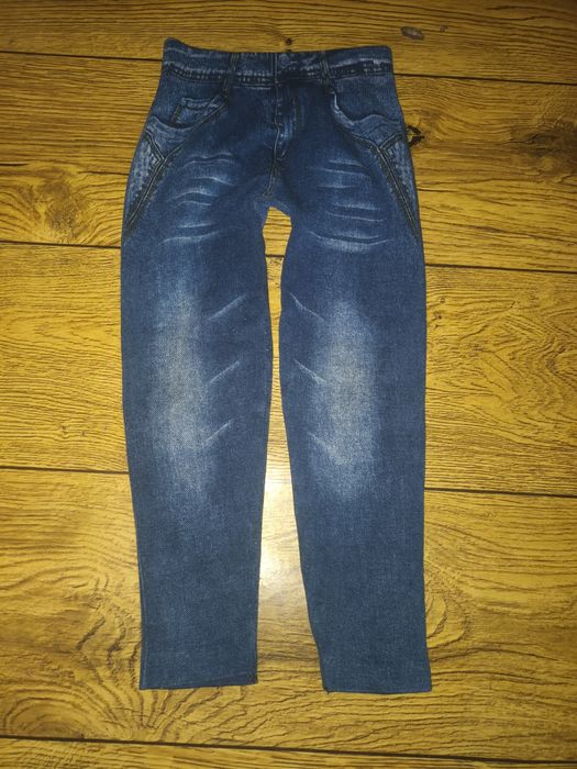 Nowe ciepłe legginsy rozmiar 110/116