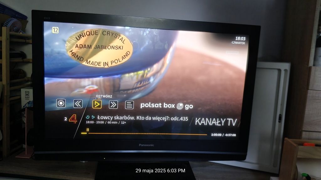 Sprzedam TV Panasonic 42 cale TH-42pv8pa stan b. dobry