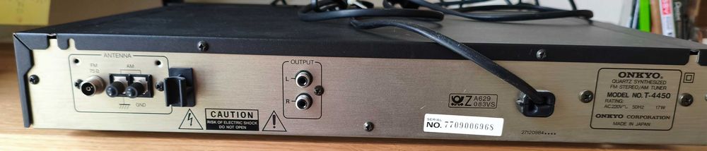 Tuner Onkyo Integra T-4450 czarny