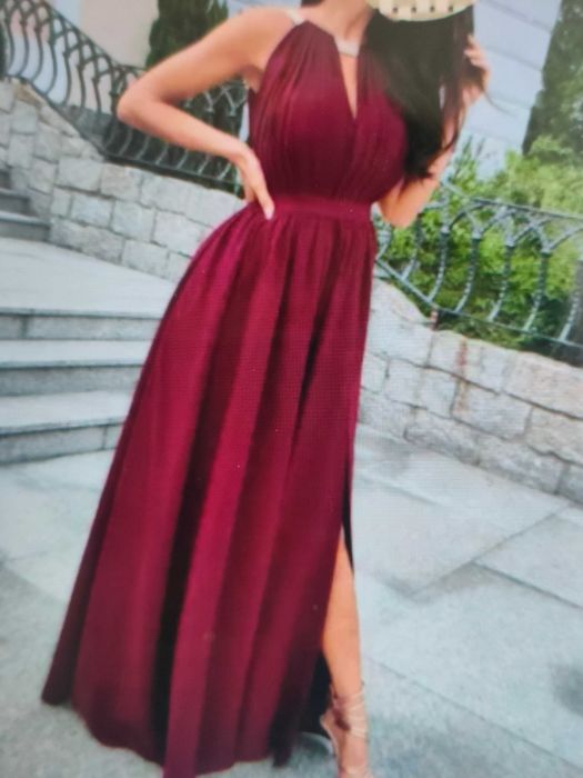 Sukienka XS 34 wycięte plecy