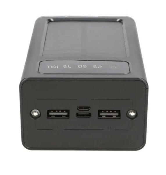 Портативний акумулятор Extralink EPB-093 Black 30000mAh Sola