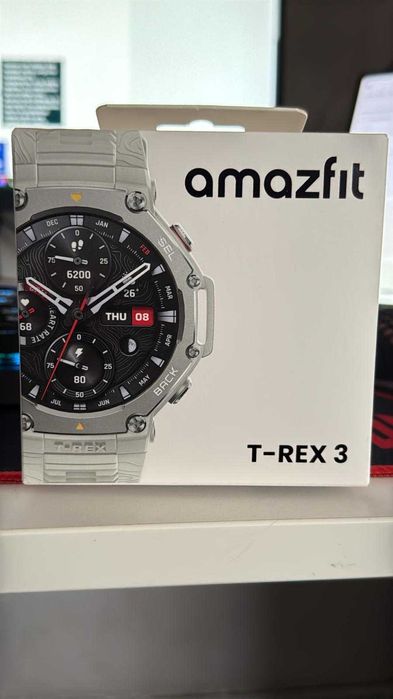 Smartwatch AMAZFIT Hyrox T-Rex 3 (Cinzento)