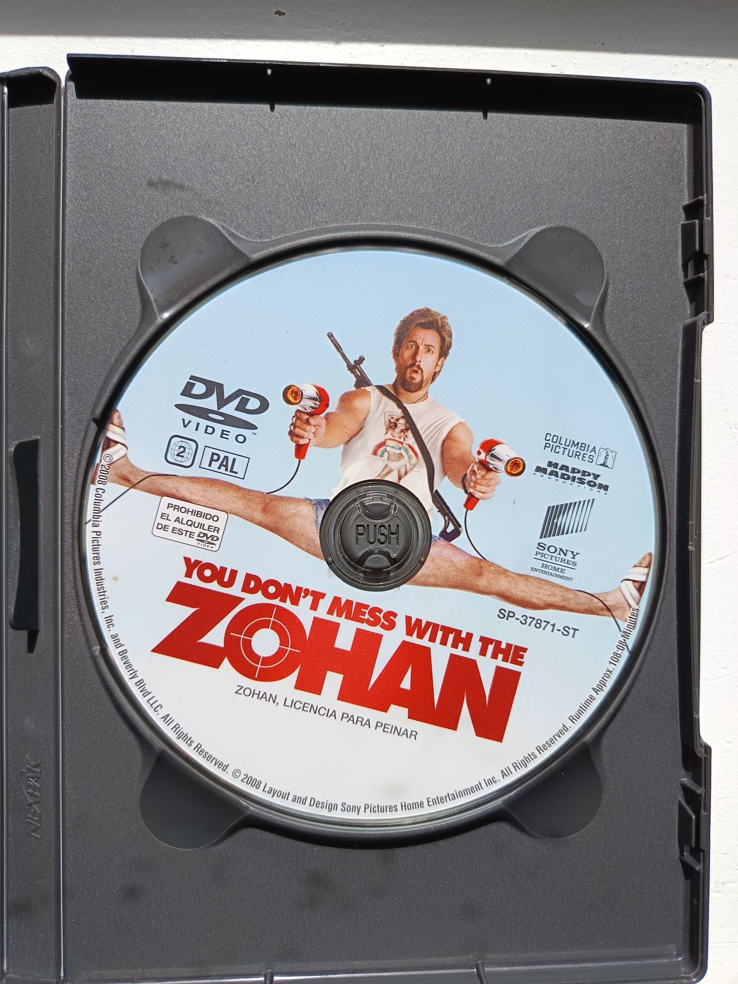 DVD não te metas com zohan