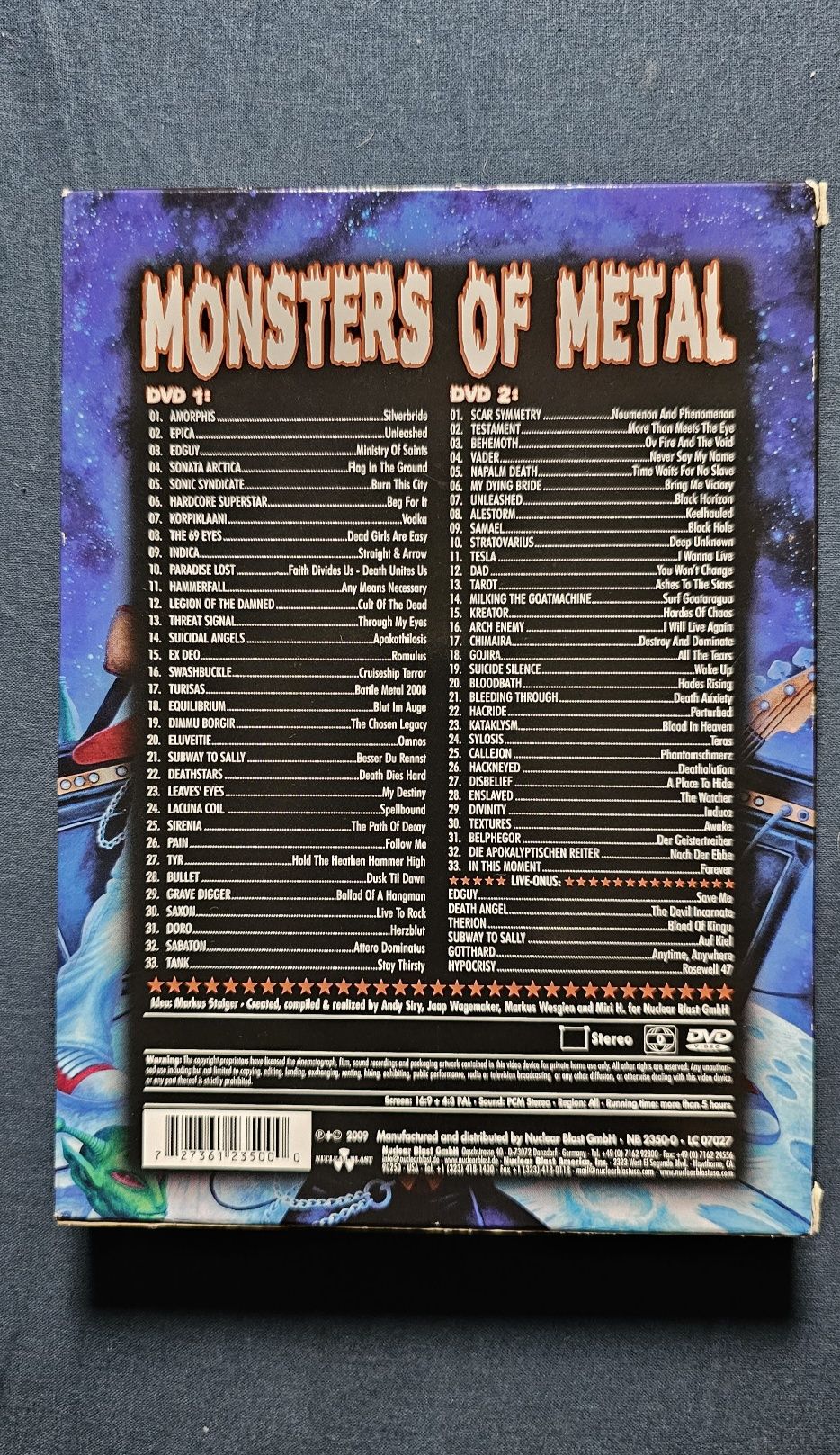 Monsters of Metal Vol.7 DVD