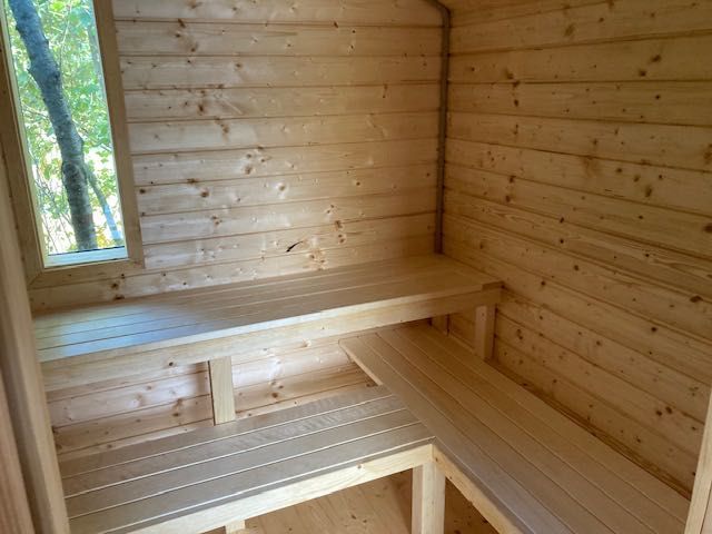 Sauna w lesie na wyłączność, 10 min od centrum Lublina, relaks i grill