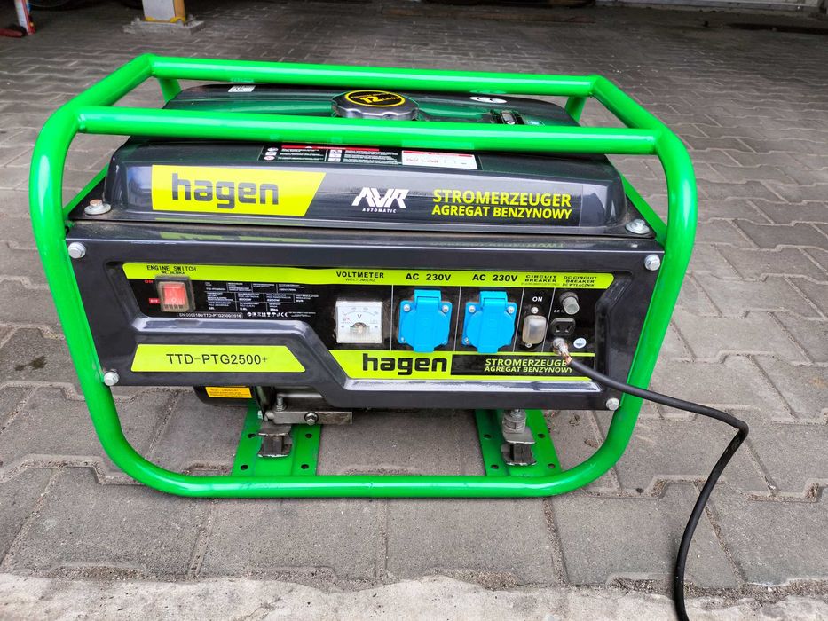 Agregat prądotwórczy TTD-PTG2500+ 230/12V 2.2kW HAGEN