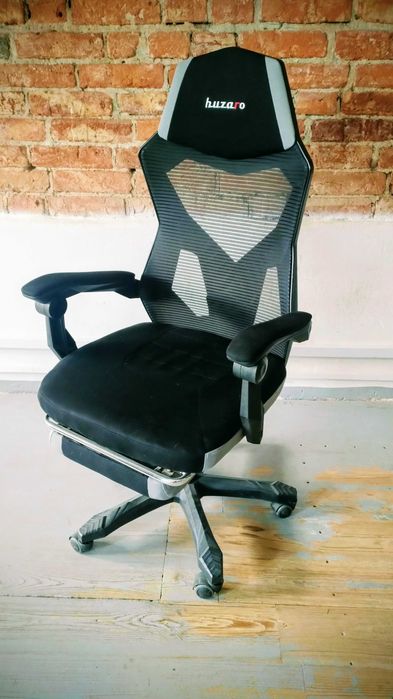 Fotel Gamingowy HUZARO Combat 3.0 Czarno-szary