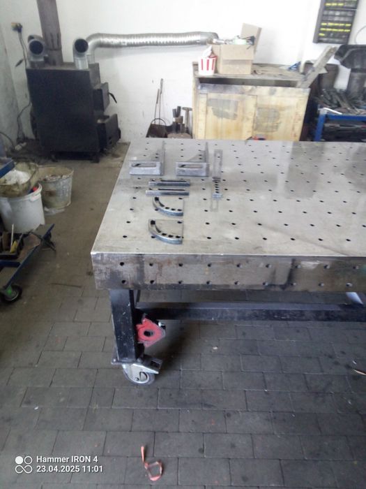 Stół system 16 spawalniczy montażowy -osprzęt