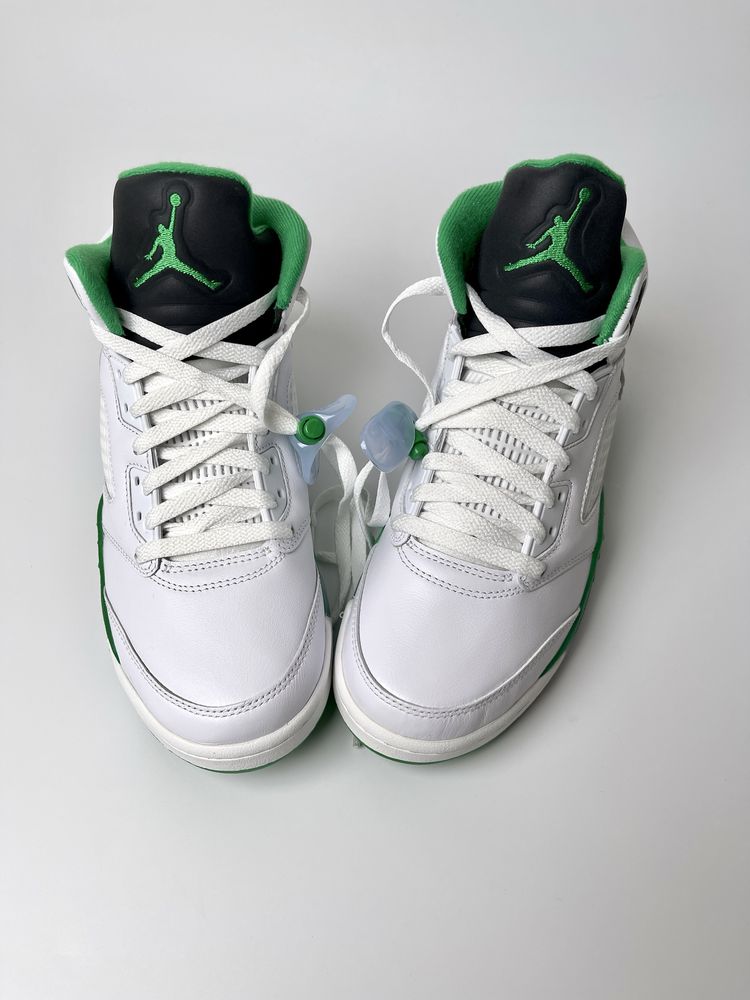 Оригинал Nike Air Jordan 5 Retro «Lucky Green» (DD9336 103)