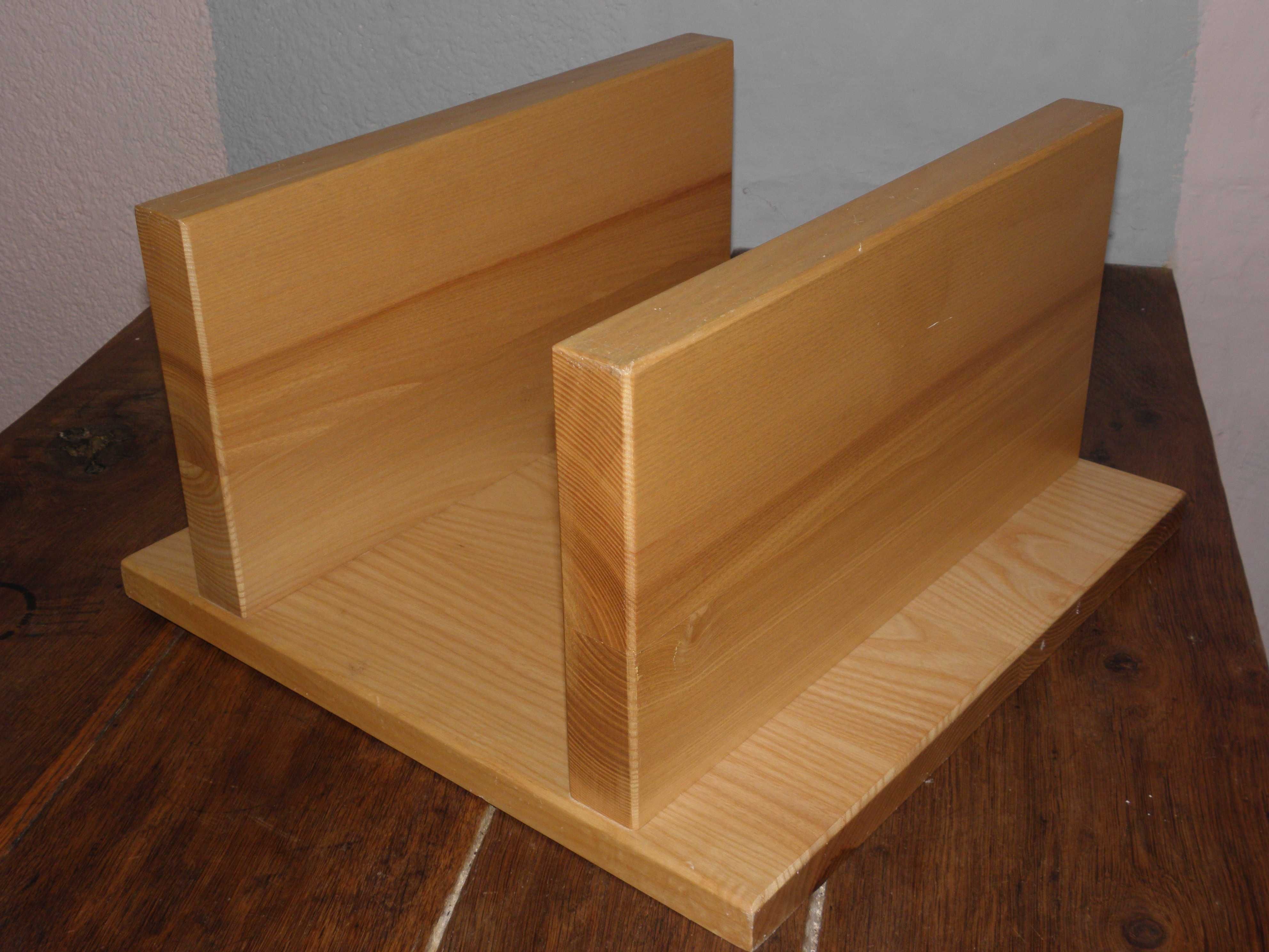 Półka naścienna wisząca drewniana solidna 40,5x40,5 cm, głębokość 20cm