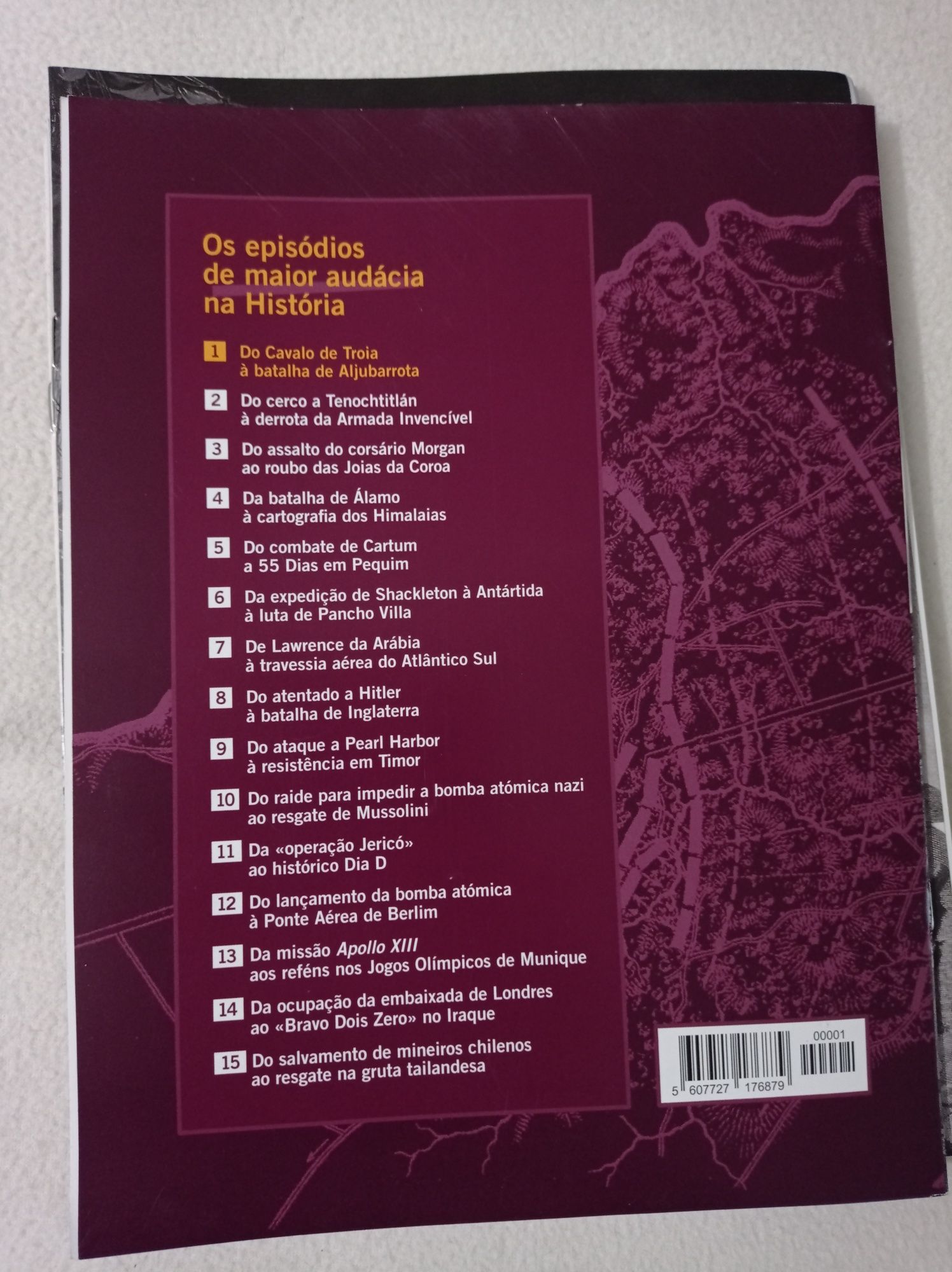 Coleção "missões impossíveis" - correio da manhã