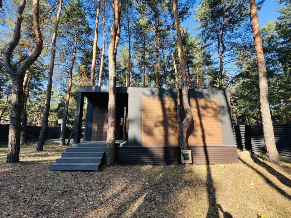 Участок Обуховка катеджный поселок Сосновый Берег лес река