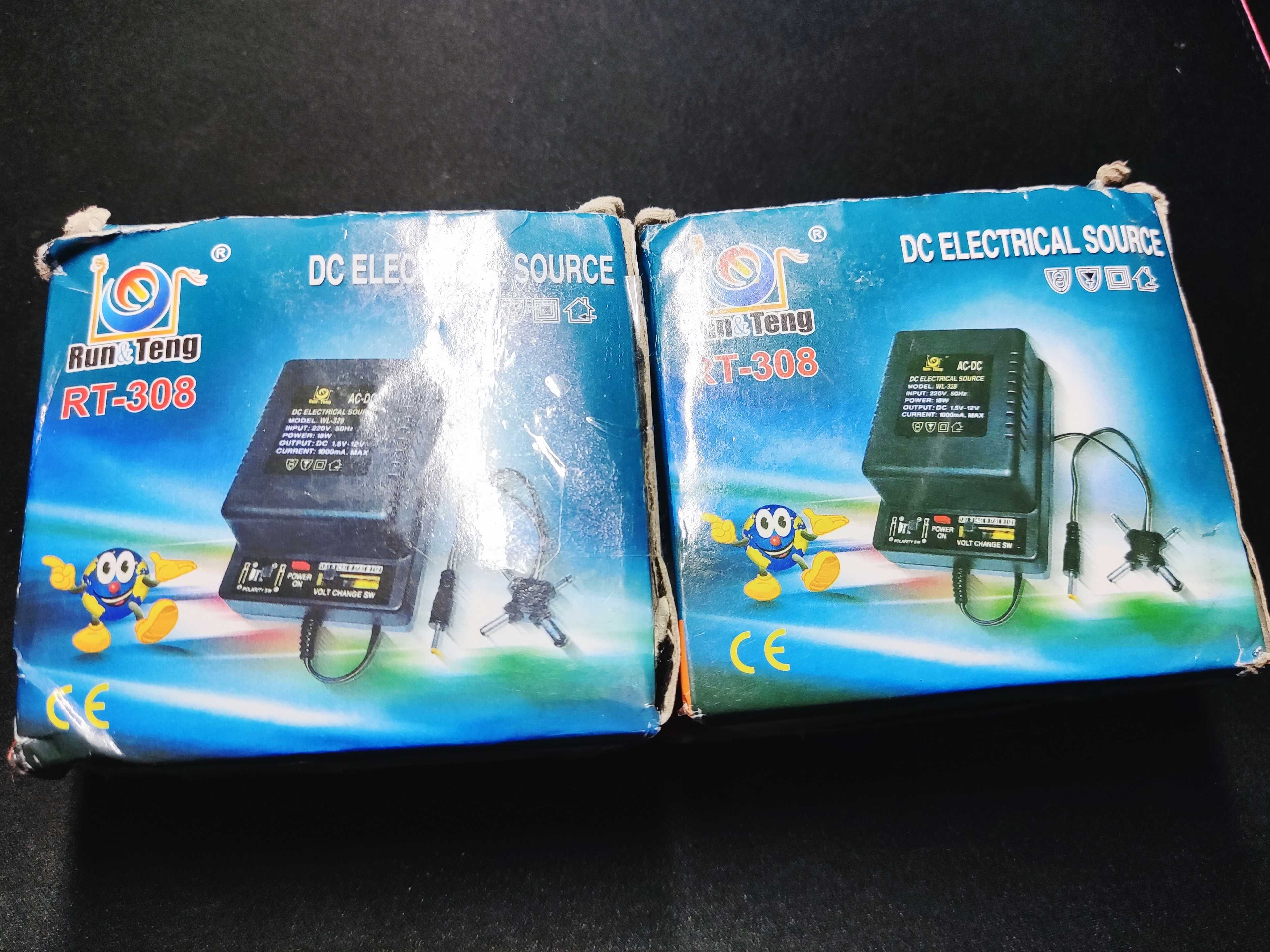 Віддам безкоштовно блоки живлення Run&Teng RT-308 1.5-12V 500mA
