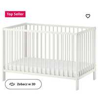 Łóżeczko dziecięce/niemowlęce IKEA Gulliver + materac