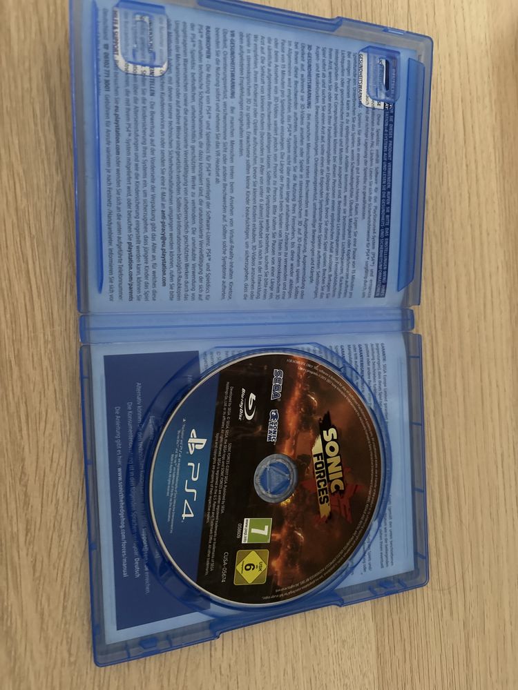 Jogo CD Sonic Forces playstation 4