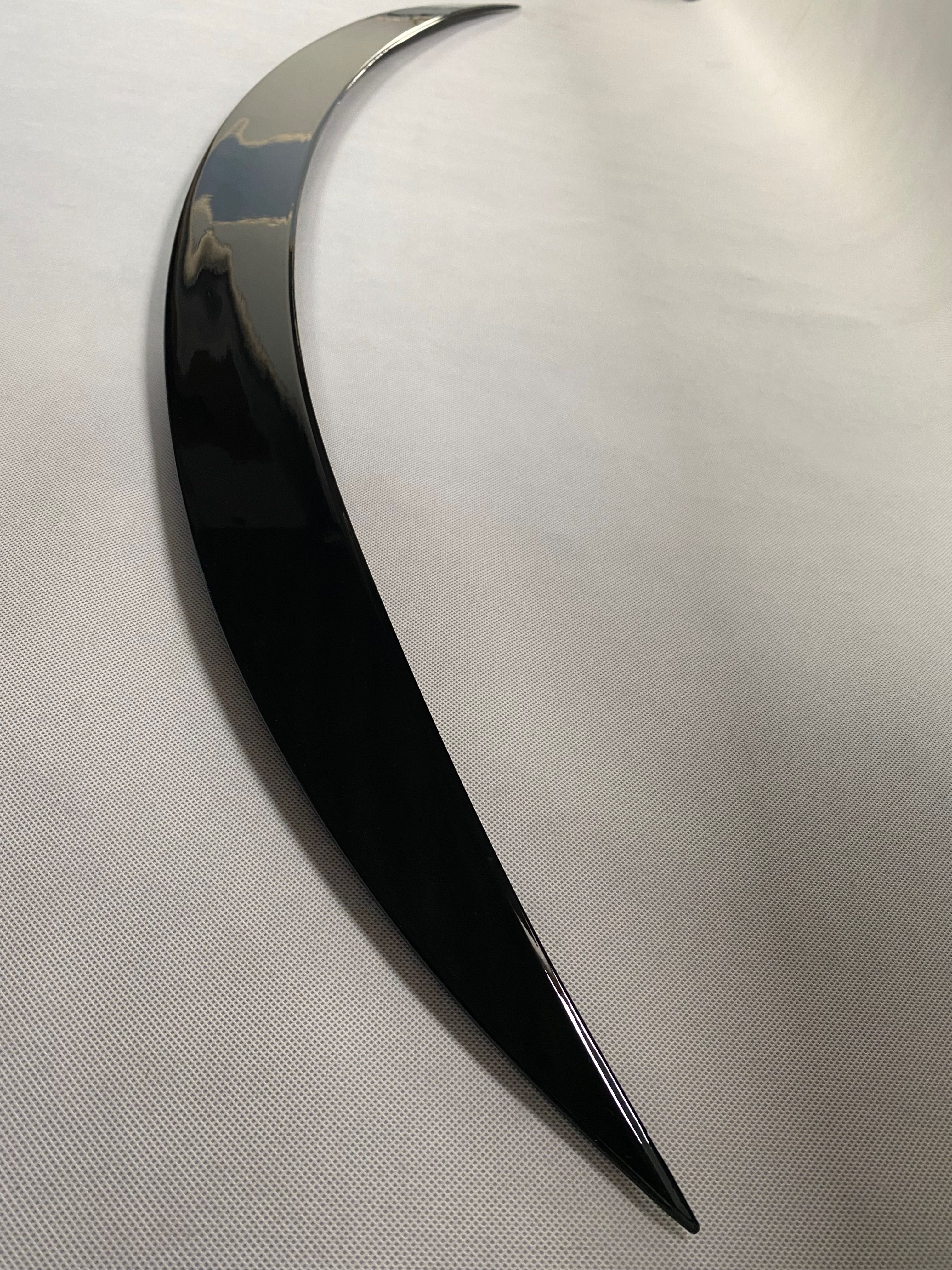 Spoiler Lotka Dokładka TESLA MODEL Y Czarny Połysk / Carbon