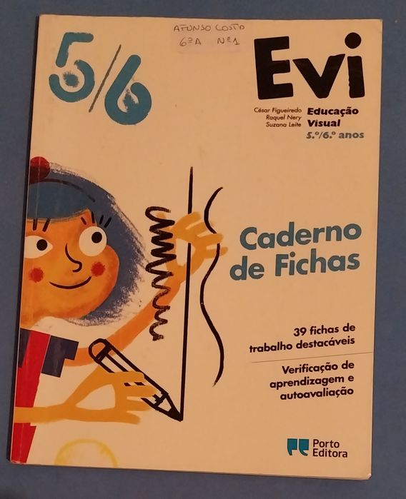 Caderno de atividades de Educação Visual 5°/6° anos