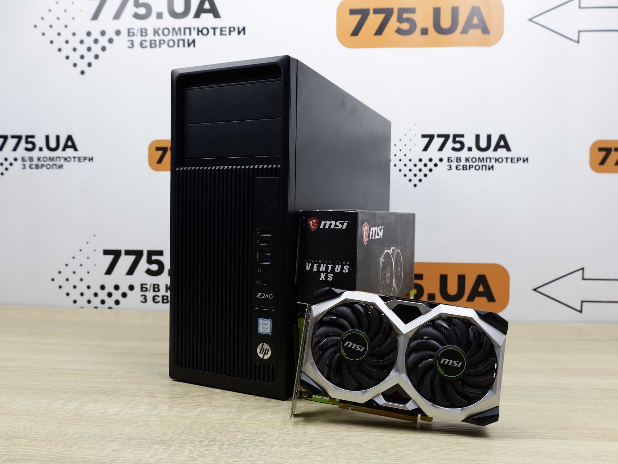 Ігровий ПК, Xeon E3-1270 v6("8ядер"),16,256GB M2+750/GTX1660 Super 6Gb