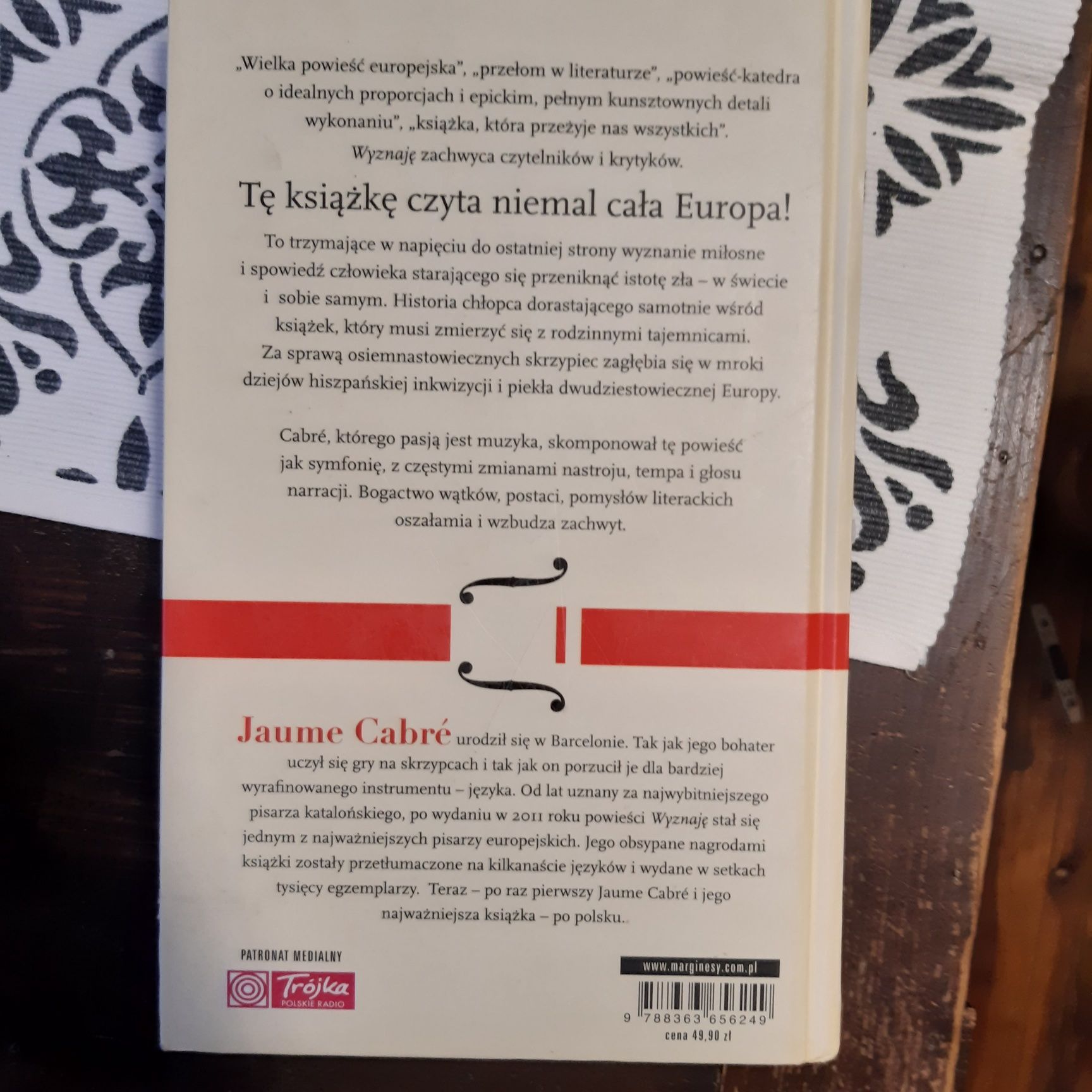 Wyznaję Jaume Cabré