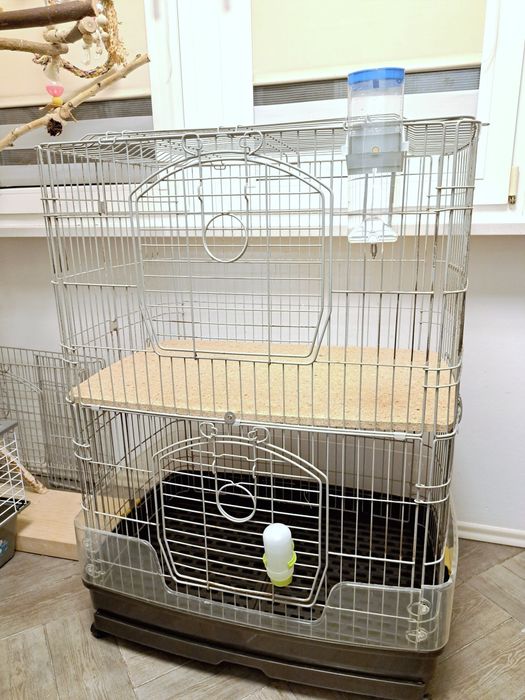 Duża klatka woliera dla szynszyli, królików...