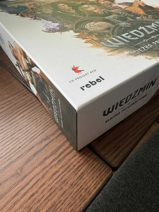 Wiedźmin Ścieżka przeznaczenia + SG + Geralt na płotce jak NOWA