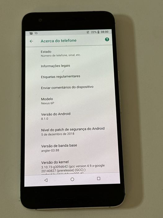 Nexus 6 32GB cinzento