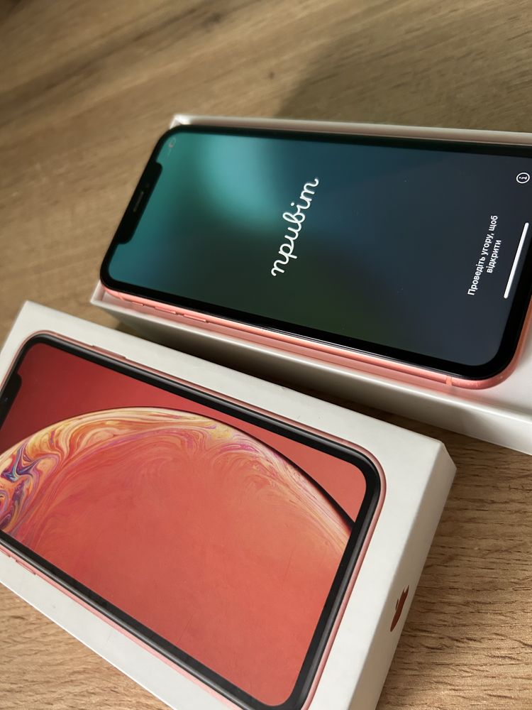 iPhone Xr coral 128GB айфон 128