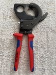 Nożyce do kabli zapadkowe 280MMl KNIPEX