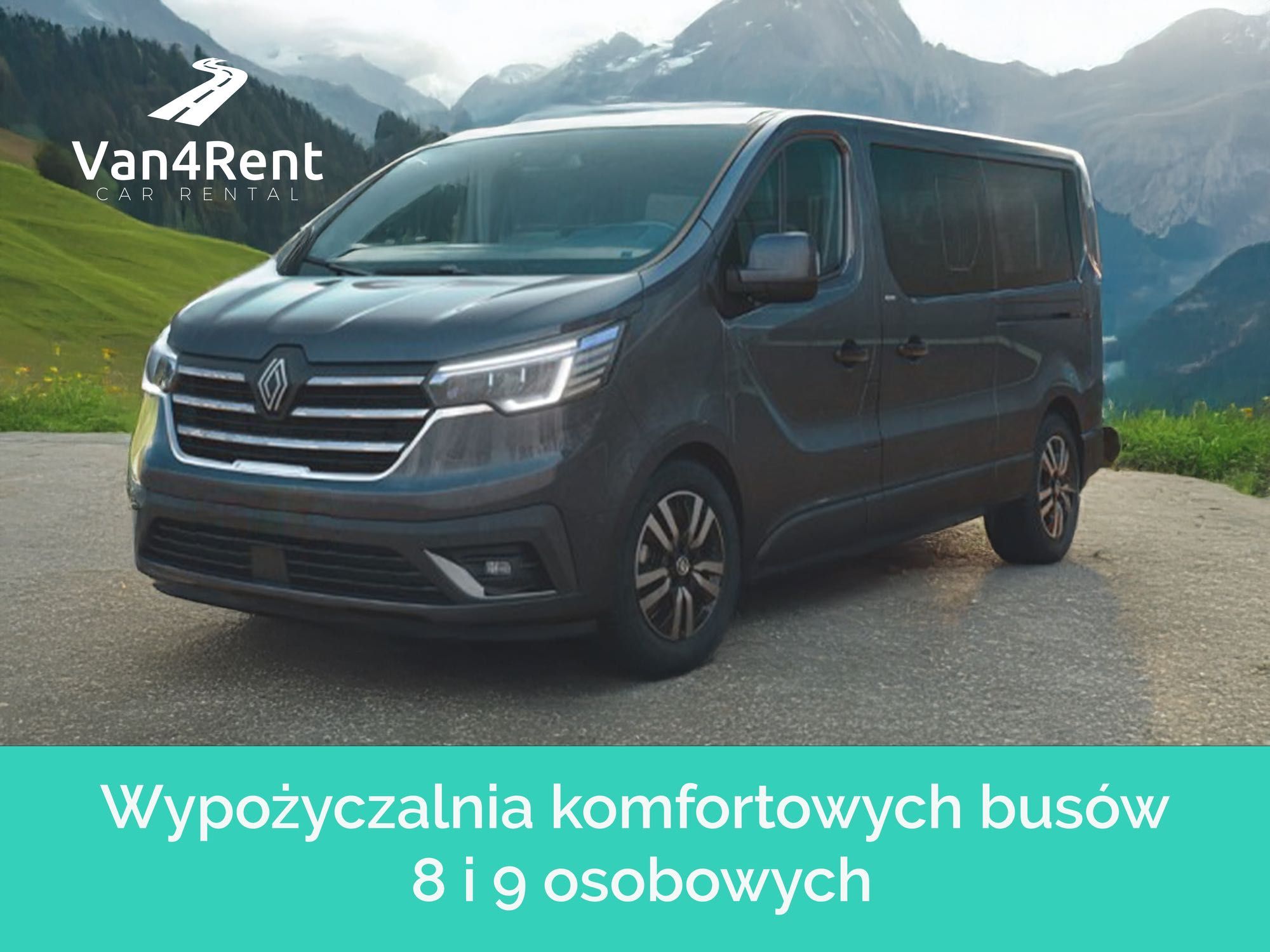 Wynajem busa 8 i 9-osobowego | pierwszy najem | Wałbrzych i okolice