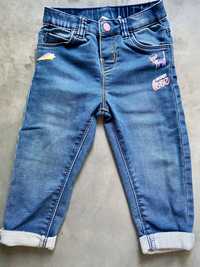 Spodnie jeans 5.10.15 r.86