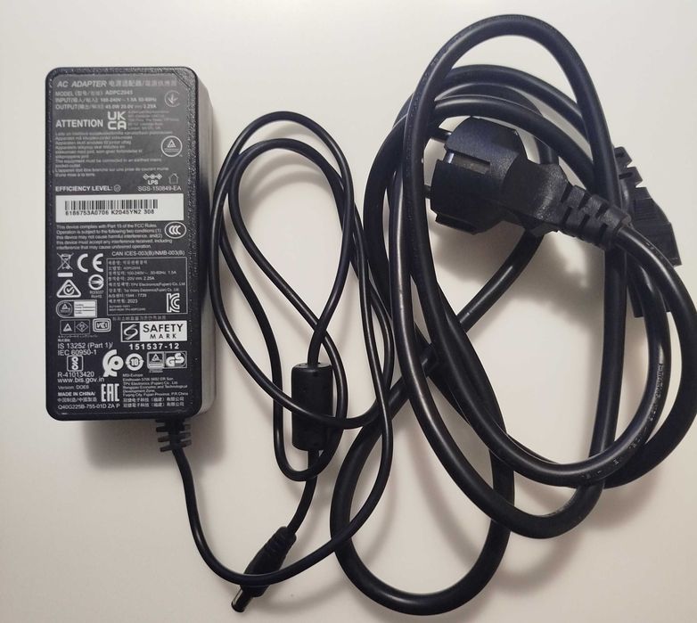 блок живлення ADPC2045 20V 2.25A для MSI Optix G24C4
400 грн.