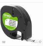 Taśma papierowa Dymo 12 mm drukarka