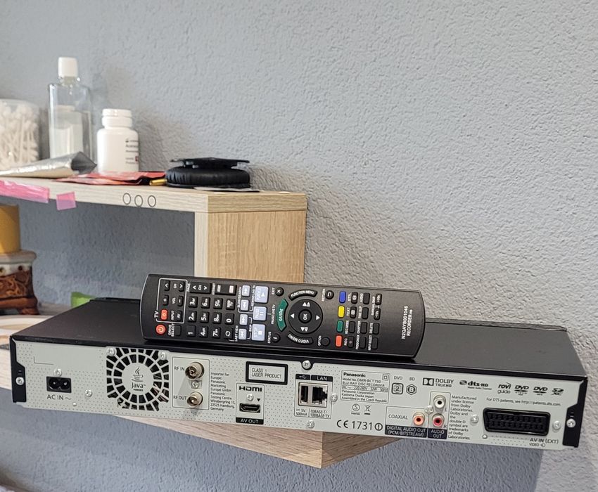 Panasonic Blu-rej/ Recorder DMR-BCT 750