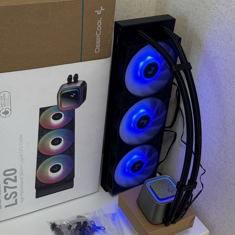 Водянка DeepCool LS720 водяне охолодження, кулер, водяное охлаждение