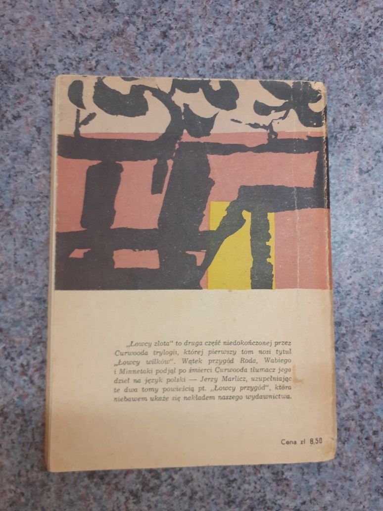J.O.Curwood - Łowcy złota [wyd.ISKRY 1957] okł.Waldemar Świerzy
