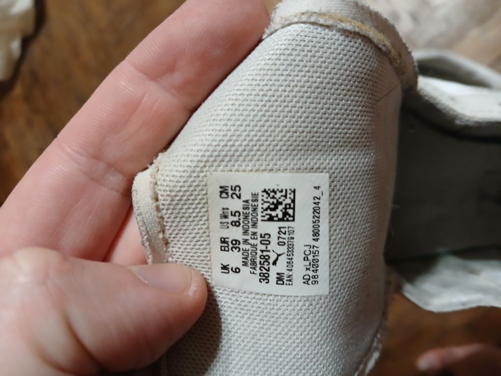 Кеды кроссовки puma suede mayu размер 39, uk6, 25см