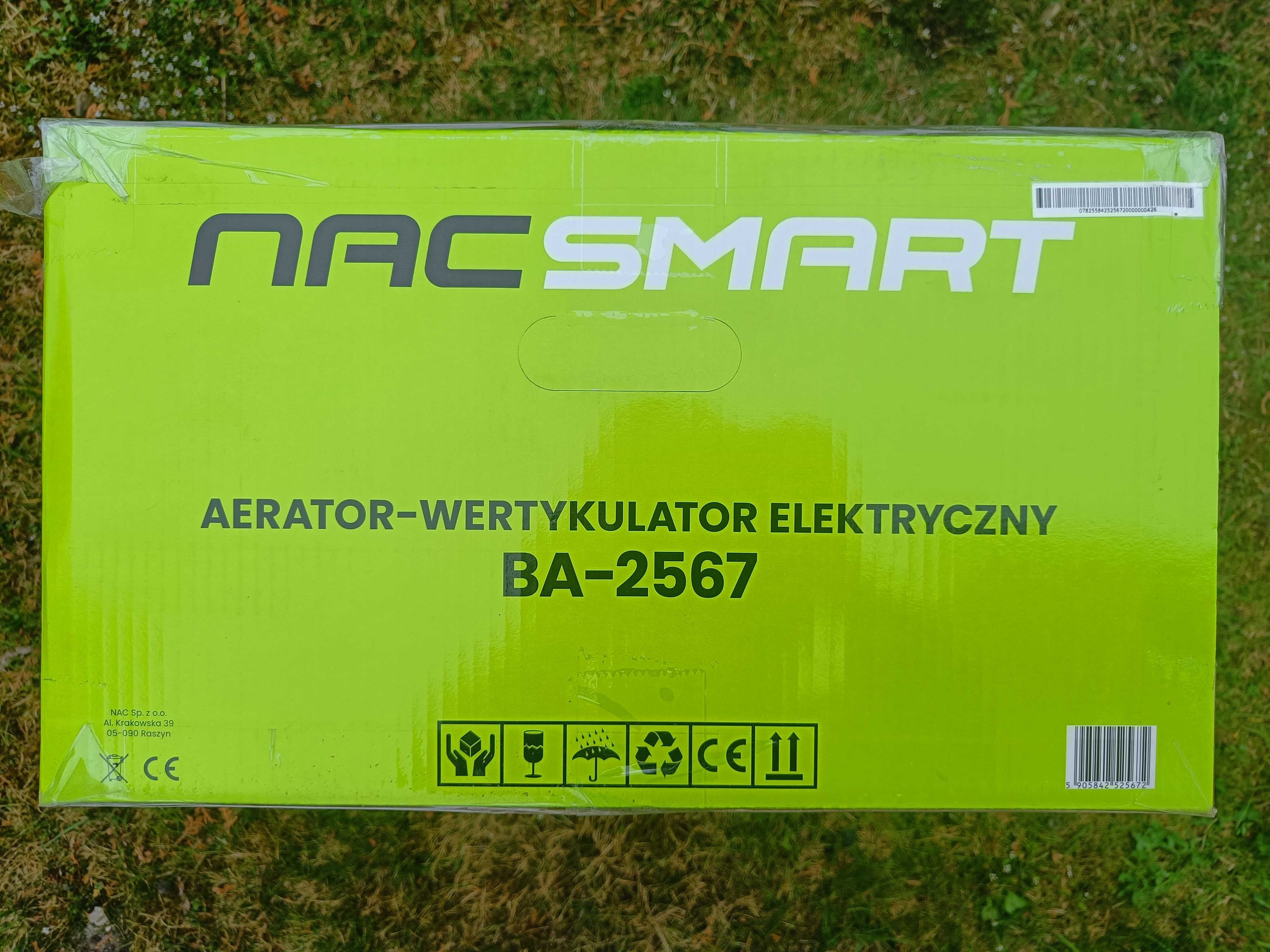 NOWY Wertykulator i aerator 2 w 1 NAC Smart 1500 W Gwarancja