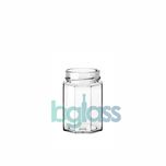 Frascos de Vidro NOVOS 212ml Octogonal para Compotas Geleias Mel