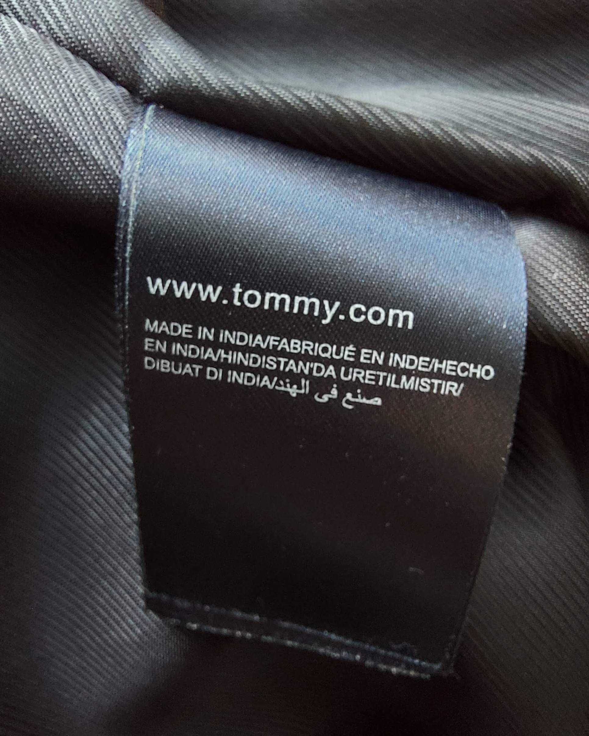 Skórzana kurtka ramoneska Tommy Hilfiger, rozmiar XL / L