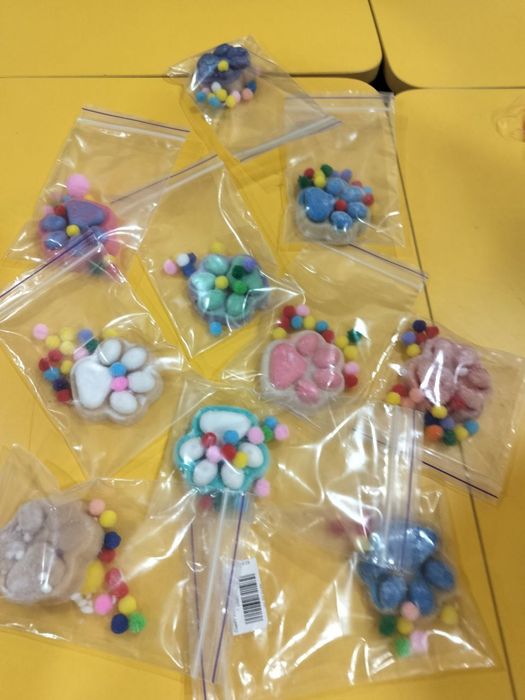 Чудові майстер класи для дітей тапа лапки, слайми, картини піском