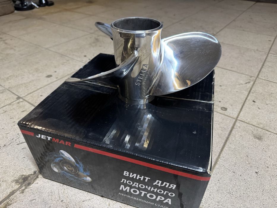 Гвинт нержавіюча сталь 3X11 1/8X13  Stella Jetmar для Yamaha 40-60