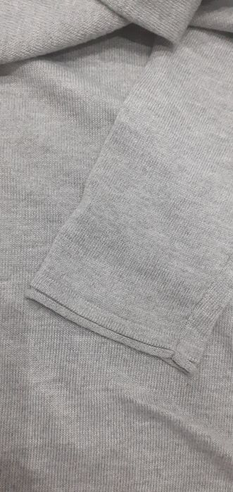 Sweterek damski szary rozpinany siwy sweter Esprit S 36 M 38
