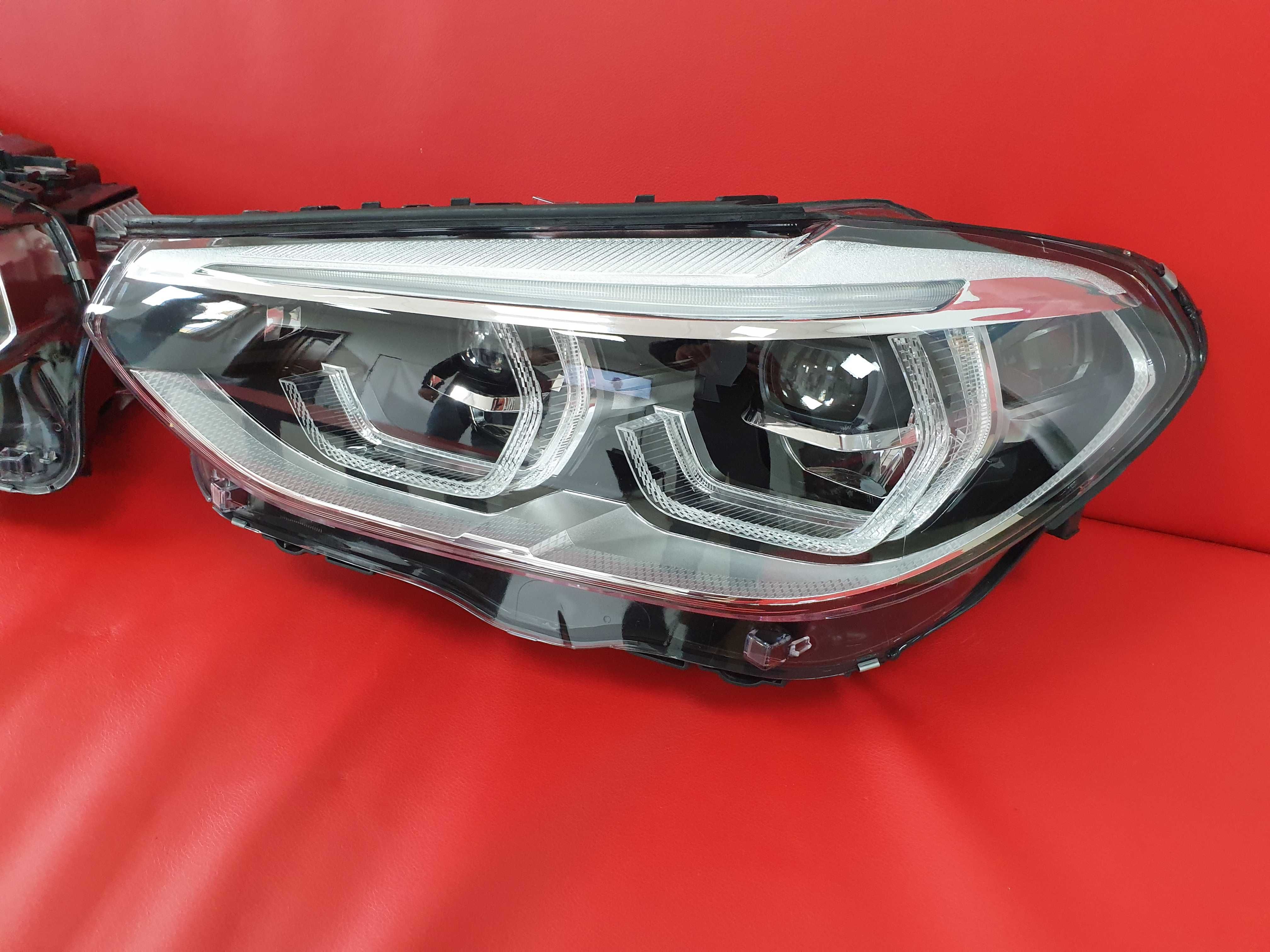 Передние Фары BMW X3 G01 / X4 G02  18-21 год Full Led с Блоками