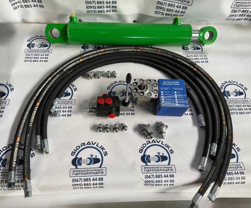 Гідравлічний комплект для дровокола 100.60.500.830 (професійний) 14т